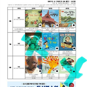 논술화랑 초2 진리 시즌3 도서 7권 일괄 택포 4만원