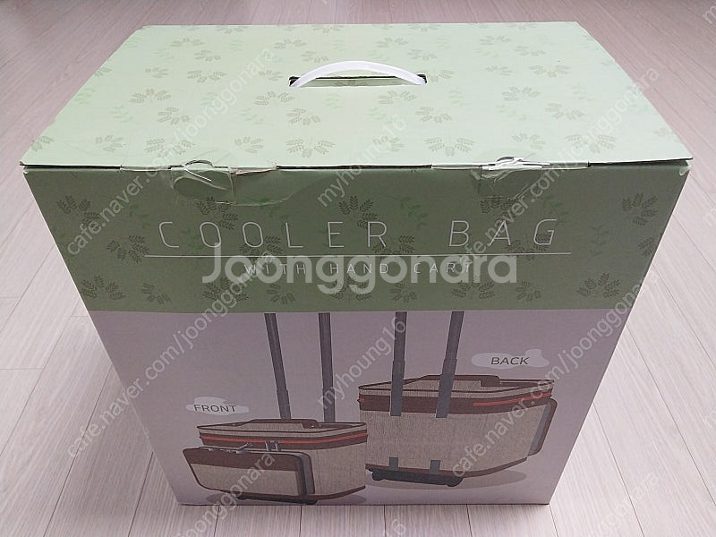 핸드카트 쿨러백 팝니다. (3만원)--0