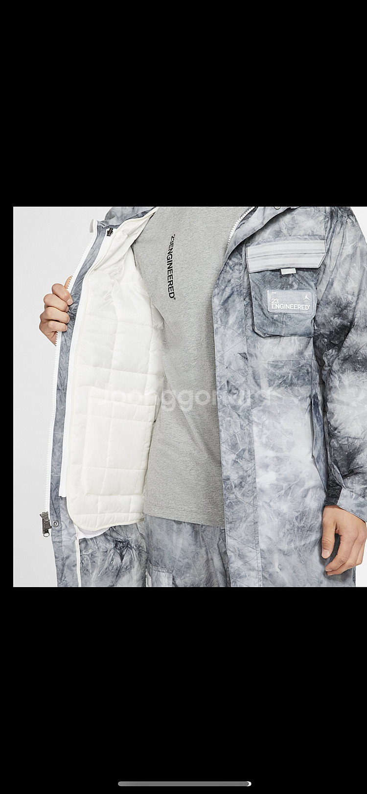 [국내 M-L] 나이키 조던 엔지니어드 파카 내피 자켓--3