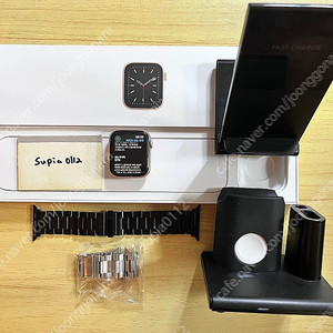 서울-애플워치6 골드 셀룰러 44mm.애플워치4 스테인리스 골드 셀룰러 40mm.에어팟 1세대 프로(스벅 케이스).MURRY 짭 애플펜슬(3세대).갤럭시탭 S8 S펜슬.애플펜슬 2