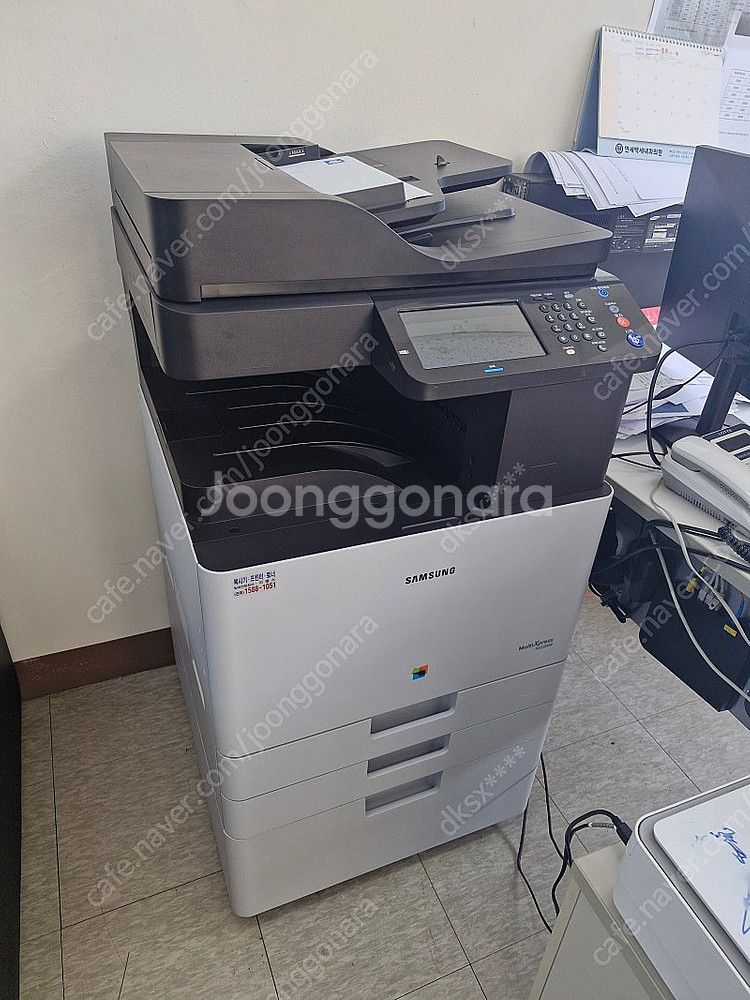 삼성 컬러 복합기 MX3 S급 판매합니다!--0