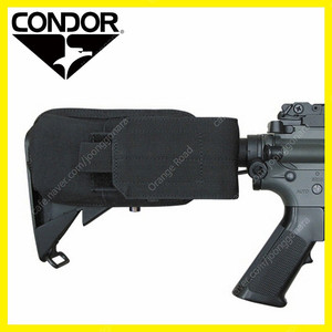 콘도르 버트스톡 마그 라이플 개머리 탄창 매거진 파우치 M4 Buttstock Mag Pouch Black (새상품)