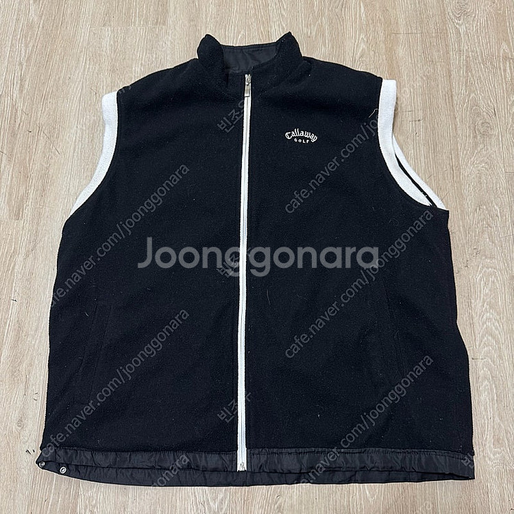 캘러웨이 남성 골프웨어 양면 바람막이 조끼 XL/105--2