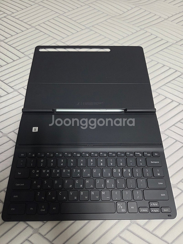 갤럭시 탭 삼성 정품 키보드 북커버 EF-DT730 펜...--5