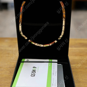 GS SHOP 홈쇼핑 정품 게르마늄 건강 목걸이 새상품