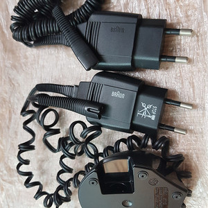 이발기 브라운 면도기 충전기&아답터(12V,6V어댑터)