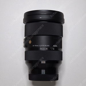 시그마 24-70 f2.8 시계륵 L마운트 팝니다