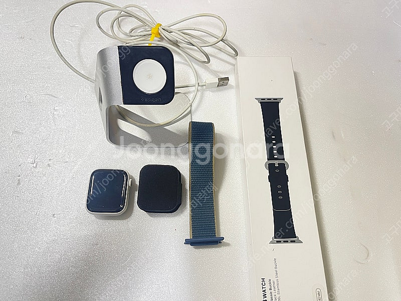 애플워치5 화이트 세라믹 에디션 44mm [배터리 성능...--3