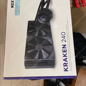 Kraken 240 수냉쿨러. 미개봉