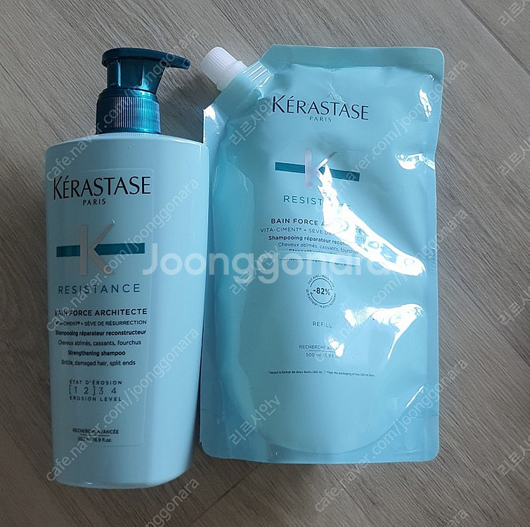 (택포) 케라스타즈 방 포스 샴푸500ml + 리필50...--0