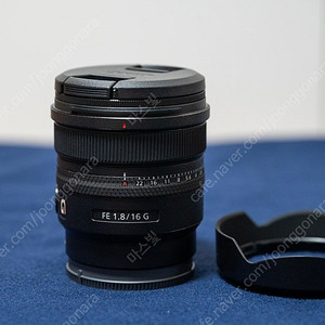 소니 16mm f1.8 G 팝니다. (16.8G / SEL16F18G)