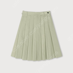 에토스 HALF PLEATS MIDI SKIRT(새상품)