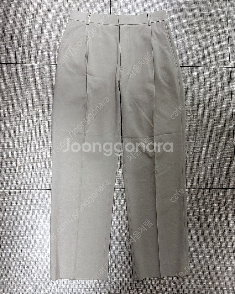 [드로우핏X깡스타일리스트] 원턱 밴딩 쿨 린넨 테이퍼드...--0
