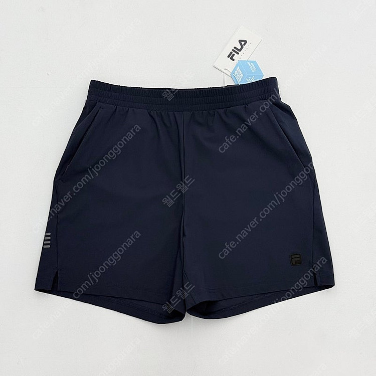 (새상품) 휠라 쿨링 5부 반바지 네이비 S 트레이닝 바지 이미지