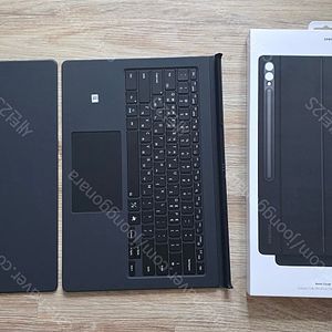갤럭시탭S10 울트라 AI 키보드 북커버 케이스 EF-DX925(블랙색상) 갤럭시탭S9 울트라 호환