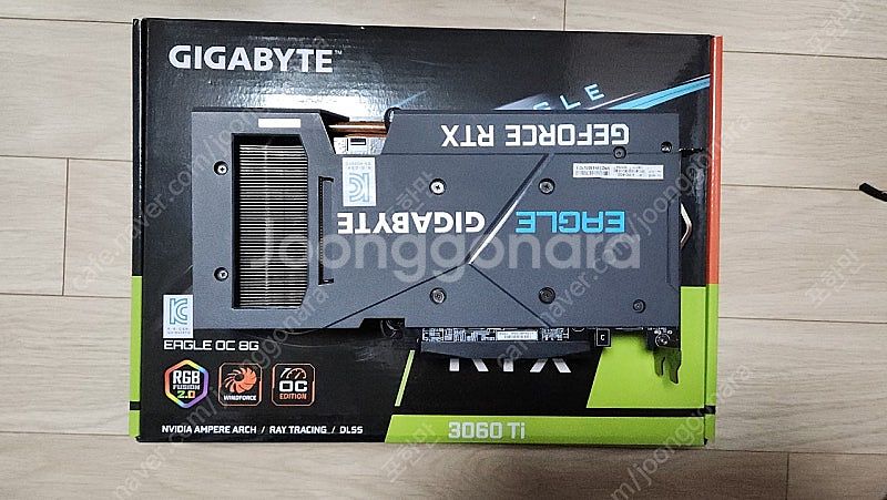 기가바이트 RTX 3060 Ti EAGLE--1