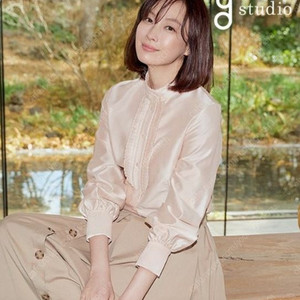 지춘희 지스튜디오 실크 혼방 블라우스 88