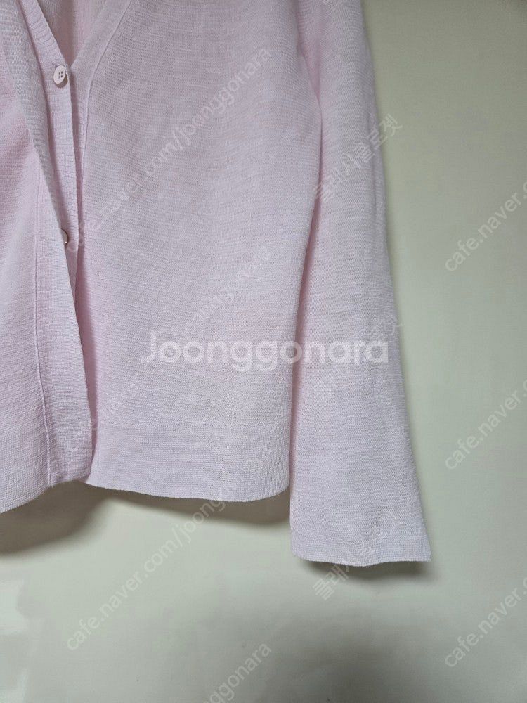 SJSJ 20 브이 넥 린넨 가디건 (F)--5