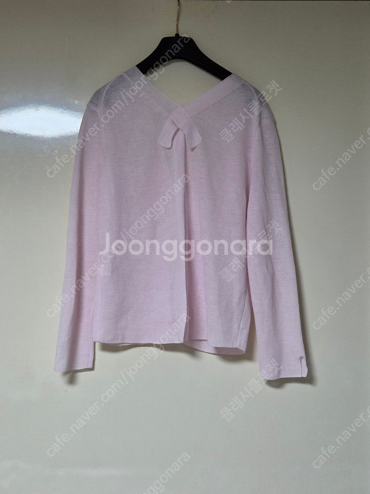 SJSJ 20 브이 넥 린넨 가디건 (F)--6