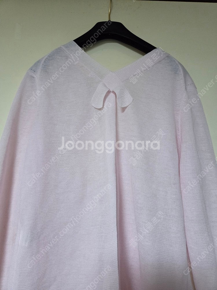 SJSJ 20 브이 넥 린넨 가디건 (F)--8