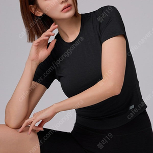 Stl 크롭 숏슬리브 운동복 헬스 필라테스 요가복 수영복 반팔티 러닝복