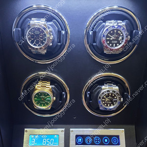 신품급 고급형 워치와인더 4구 팝니다.