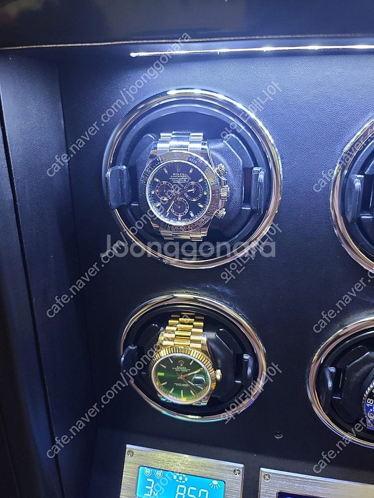 신품급 고급형 워치와인더 4구 팝니다.--1