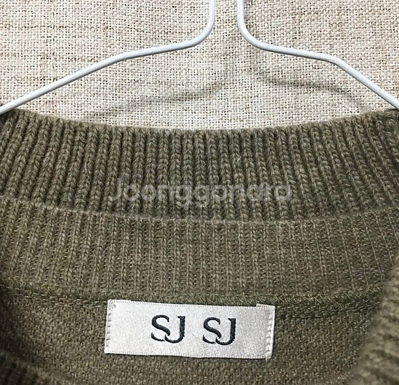 SJSJ 에스제이 22fw 울 캐시미어 레이어드 니트 ...--5
