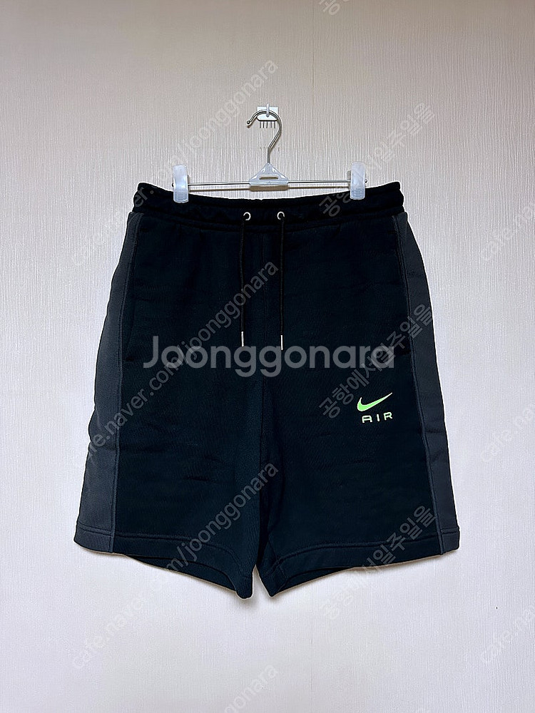 나이키 NSW 에어 프렌치 테리 쇼츠 반바지 (블랙 M...--0