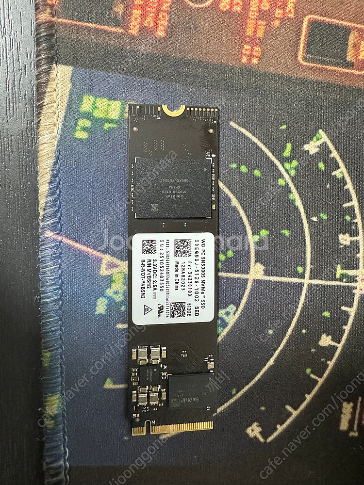 웨스턴 디지털 nvme ssd 512 gb--0