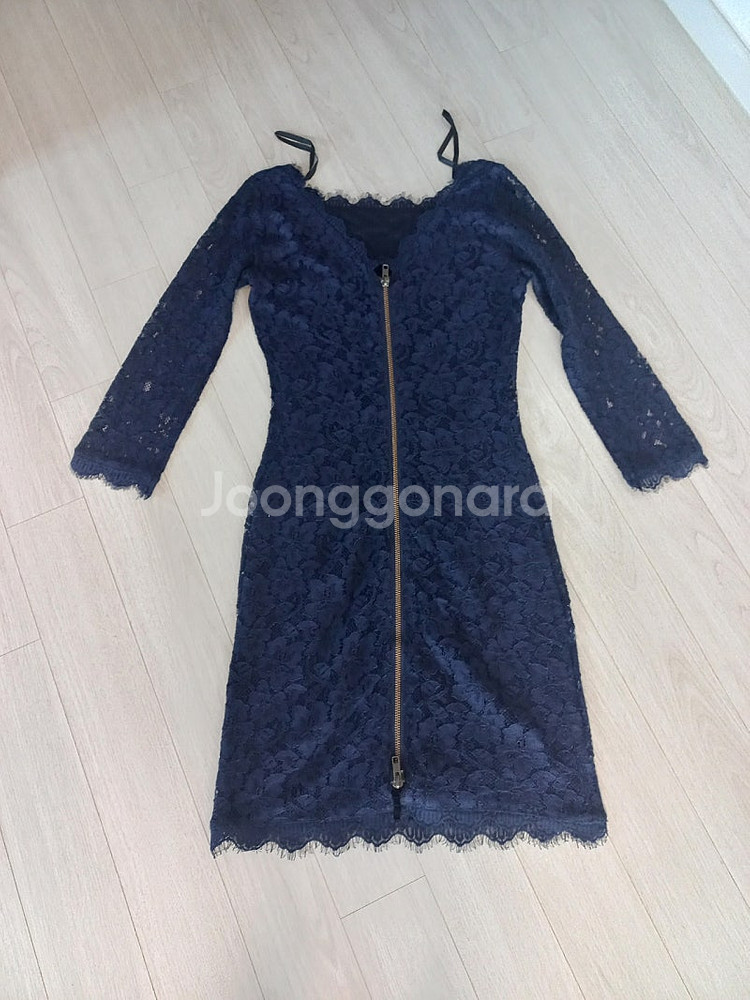(최종) dvf 자리타 레이스 원피스 네이비 0 (2....--3