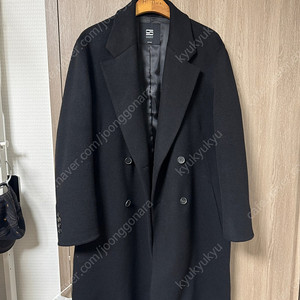 시스템옴므 21fw 핸드메이드 더블코트 블랙