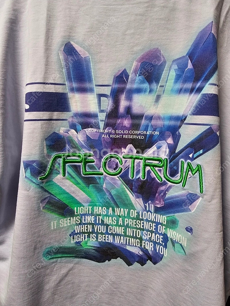 솔리드옴므 크리스탈 반팔티--0