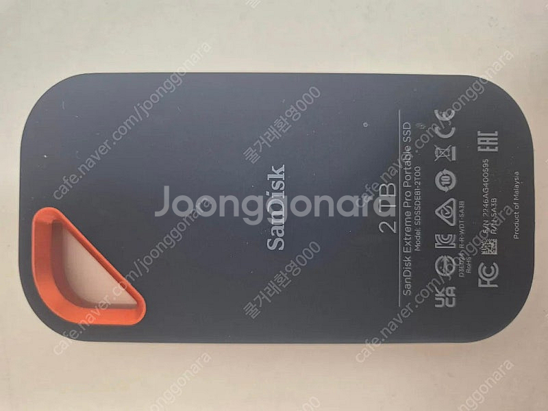 샌디스크 익스트림 프로 외장ssd e81 2테라 2tb...--1