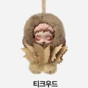팝마트 스컬판다 빛의 정원 티크 우드 양도