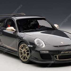 1:18 Autoart Porsche 911(997) GT3RS 3.8 블랙/골드