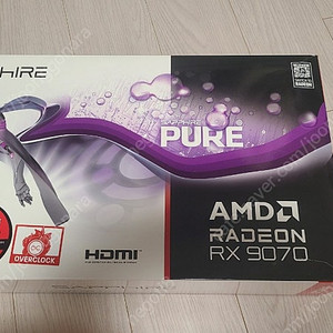 사파이어 rx9070 pure (xt아님)