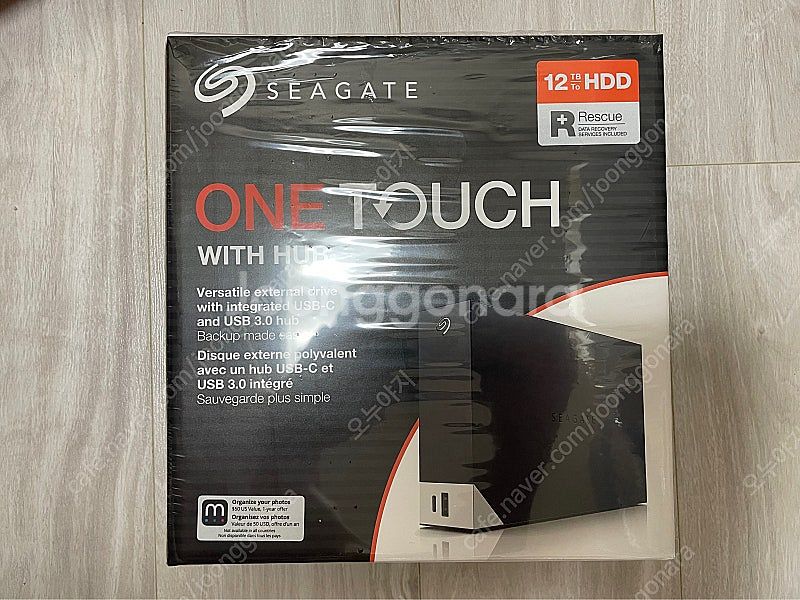 씨게이트 외장하드 OneTouch HUB 12TB / ...--0