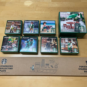 21년도 스타벅스 플레이모빌 미개봉 풀세트 13만원