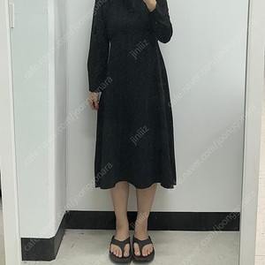 블랙 롱원피스