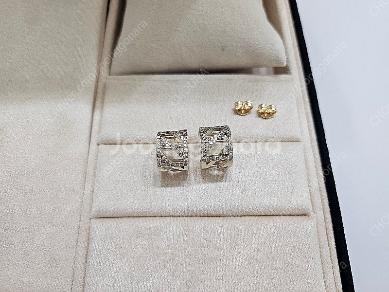 디디에두보 14K 센슈얼 골드 다이아 귀걸이 JDSEN...--1