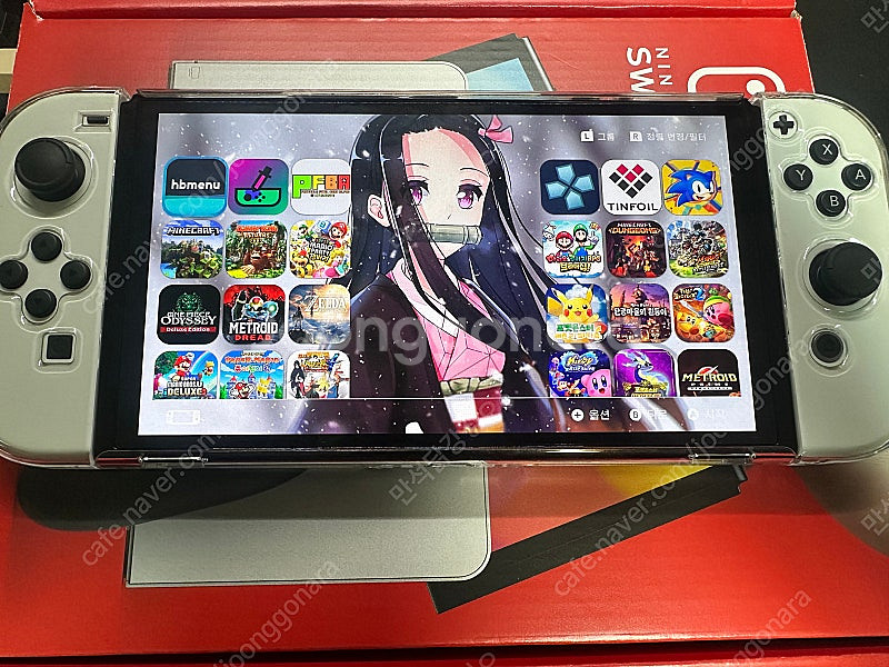 닌텐도 스위치 OLED 커펌 512GB--0