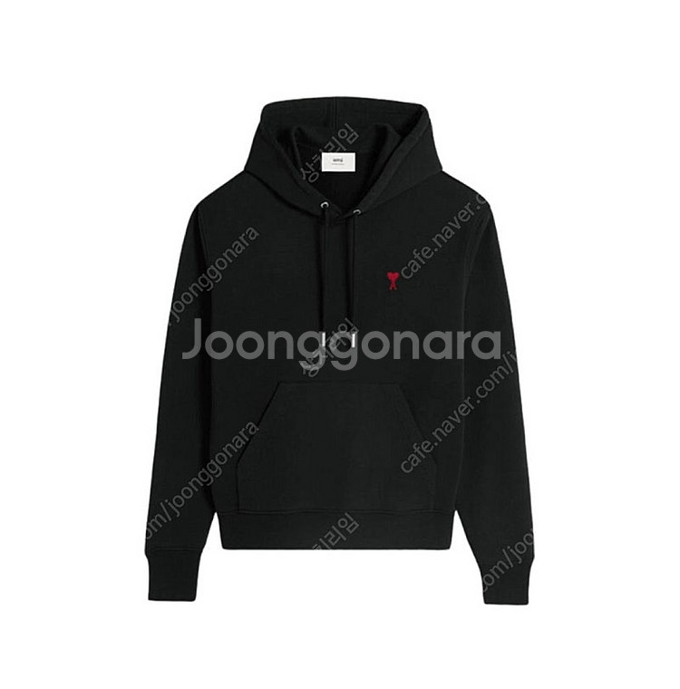 < M > 아미 후드티 스몰로고--1