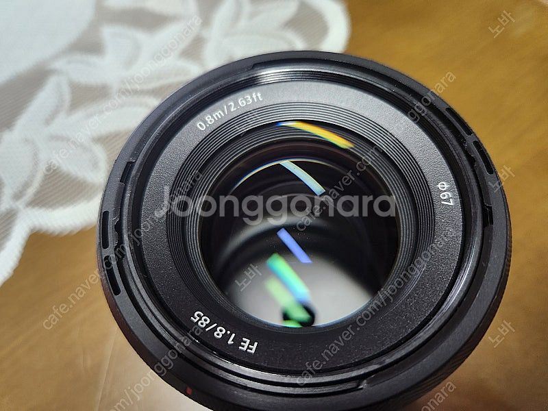 소니 85mm 1.8 팝니다--2