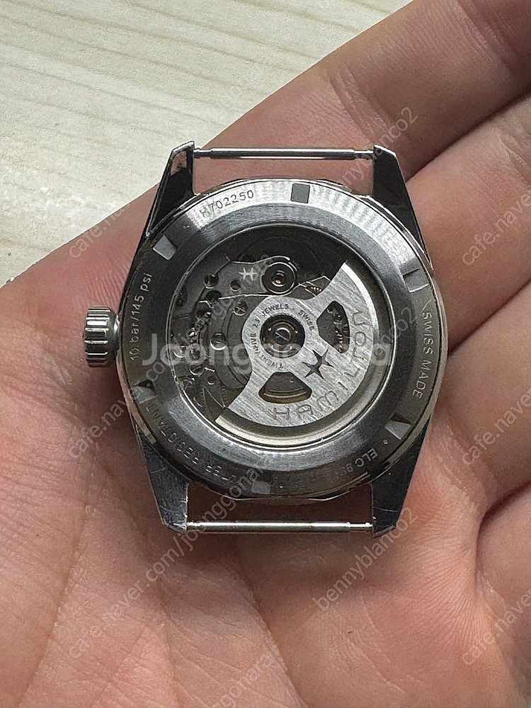 해밀턴 익스페디션 37mm (정품 브레이슬릿 + 나토)--2