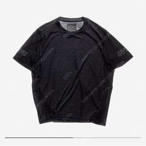UVU S/S Running Top Black L 사이즈