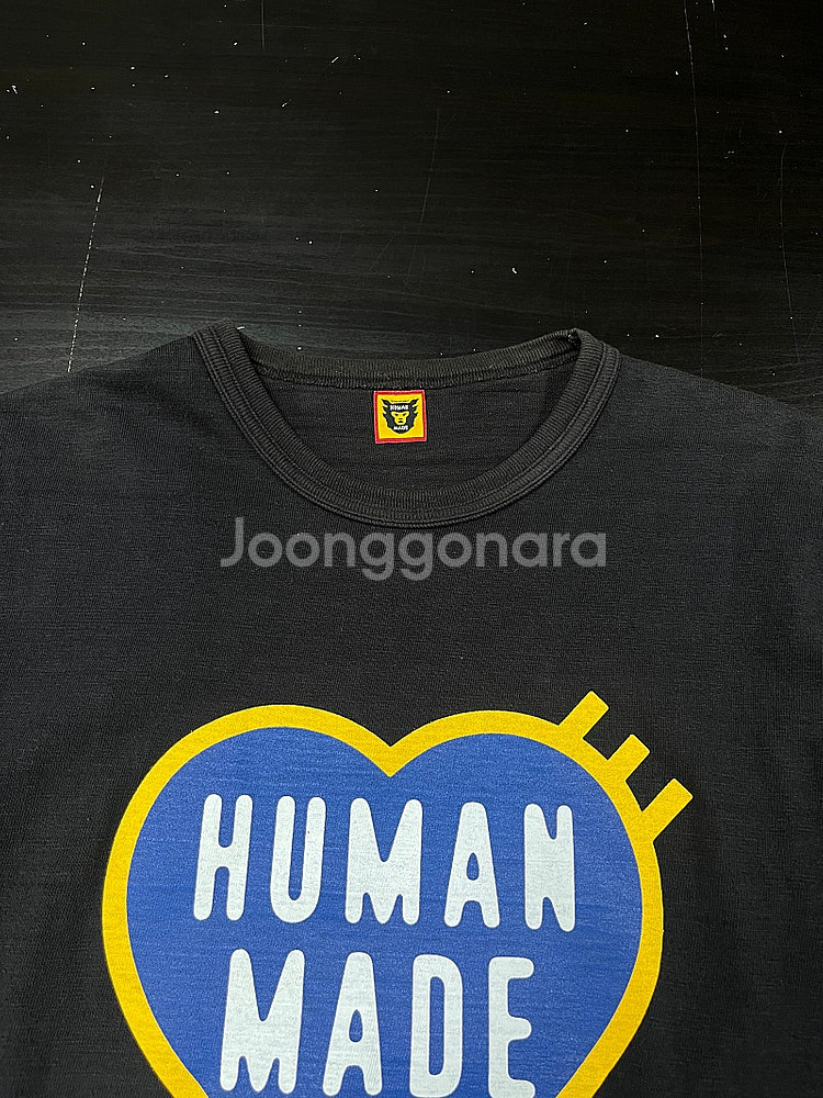 휴먼메이드 반팔 블랙 XL--1