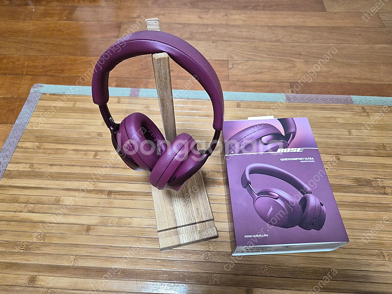 중고 보스 QC울트라 헤드폰 딥플럼 택포29--0