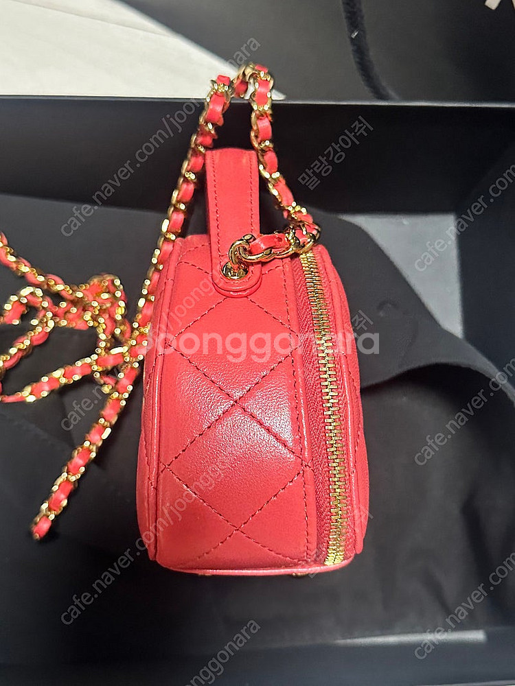 샤넬 가방 미니백 크로스백 핑크--4