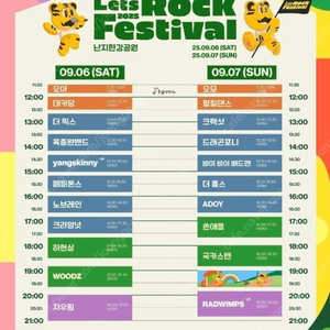 렛츠락 페스티벌 양일권 티켓 1장 양도 판매